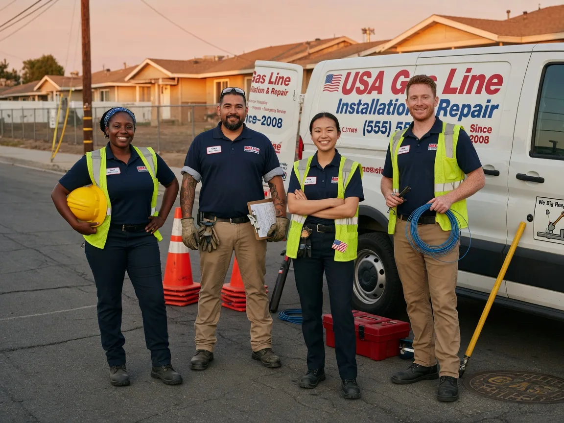 Gas Line Installation company in Comstock, NE